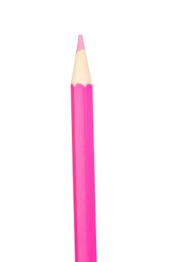 Pink pencil vertically clipart