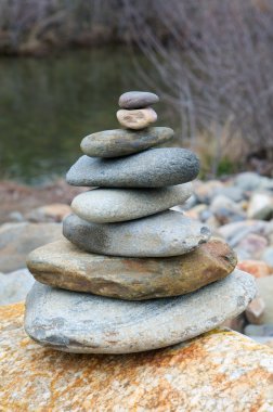 Rocks in balance clipart