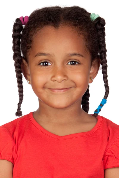 Bedårande afrikanska liten flicka — Stockfoto