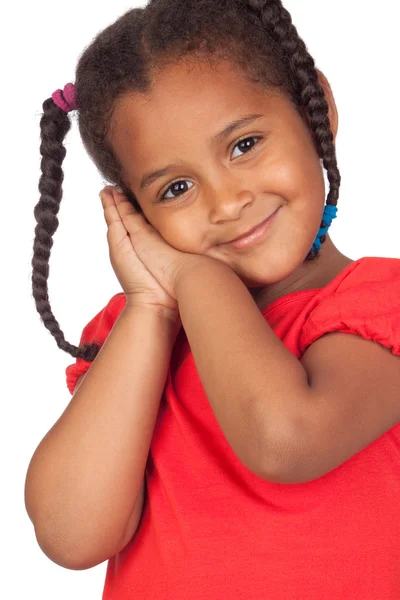 Bedårande afrikanska liten flicka — Stockfoto
