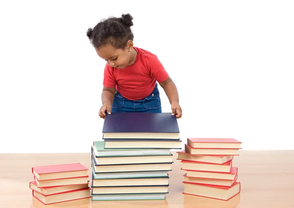 Afryki noworodek zamawiania książek wiele — Zdjęcie stockowe