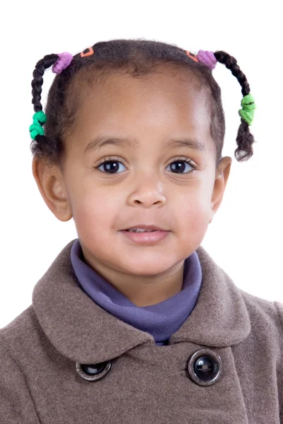Ritratto di adorabile bambino africano — Foto Stock