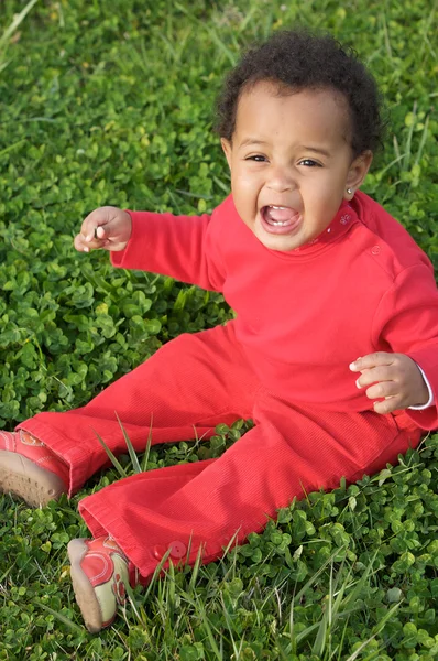 Bebê feliz — Fotografia de Stock