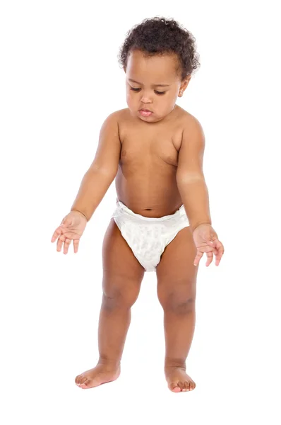 Američan Afričana Baby — Stock fotografie