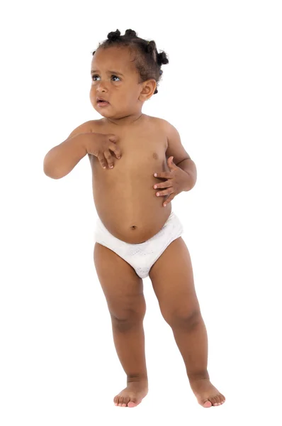 Dziecko african american — Zdjęcie stockowe