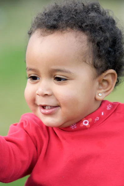Bedårande happy baby — Stockfoto