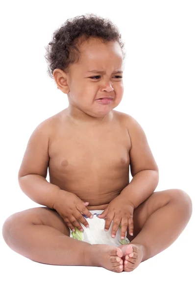 可爱婴儿的哭声 — 图库照片