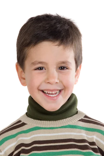 Entzückendes Kind lächelt — Stockfoto