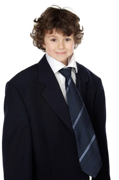 Boy in a suit — Stock Photo, Image