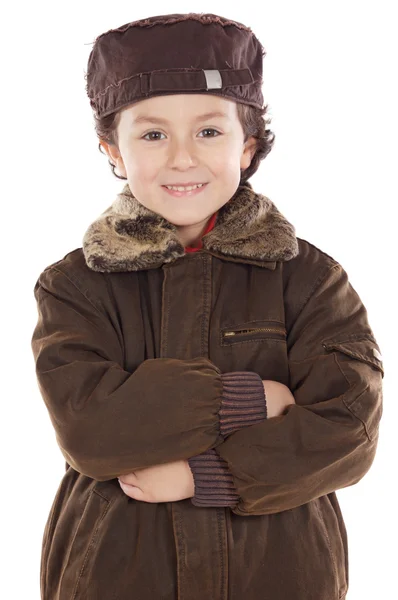 Child whit hat — Stock Photo, Image
