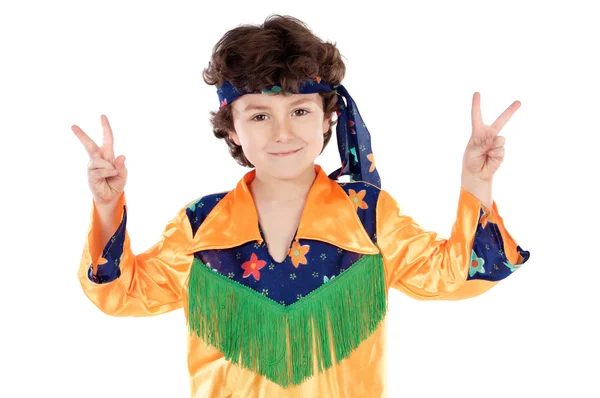 Child hippie — Stock Photo, Image