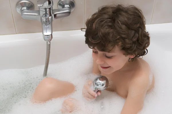 Child in the bath — Stock Photo, Image