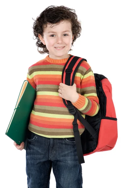 Adorable estudiante infantil — Foto de Stock