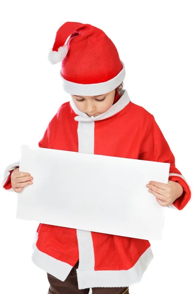 Chłopiec w Boże Narodzenie — Zdjęcie stockowe