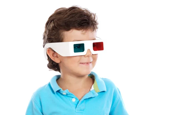 Детские очки 3D — стоковое фото