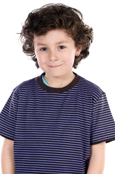 Küçük yakışıklı çocuk — Stok fotoğraf