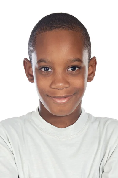 Adorável pré-adolescente africano — Fotografia de Stock