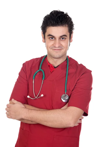 Young medical isolated — Stock Photo, Image