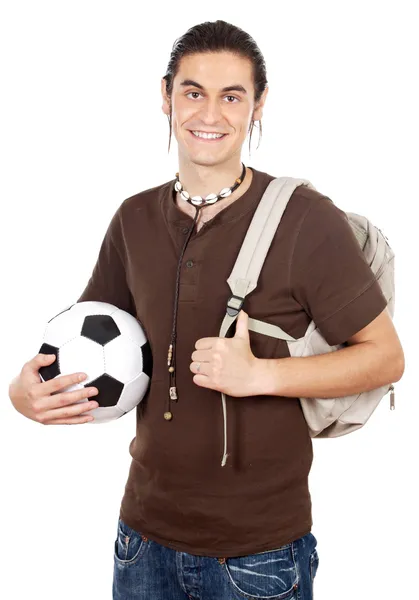 Student and sportsman — Stock Photo, Image
