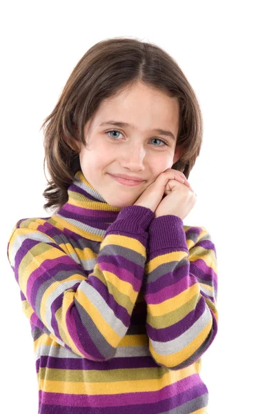 Retrato de menina adorável — Fotografia de Stock