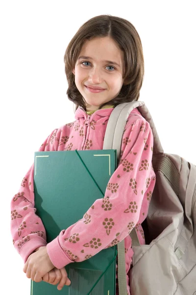 Adorable estudiante chica — Foto de Stock