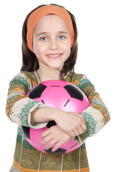 Dívka Svatodušní míč — Stock fotografie