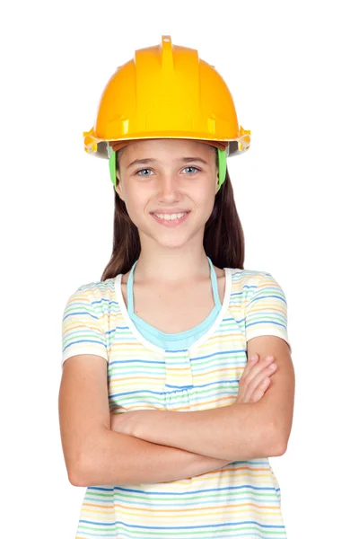 Fiatal mérnök lány — Stock Fotó