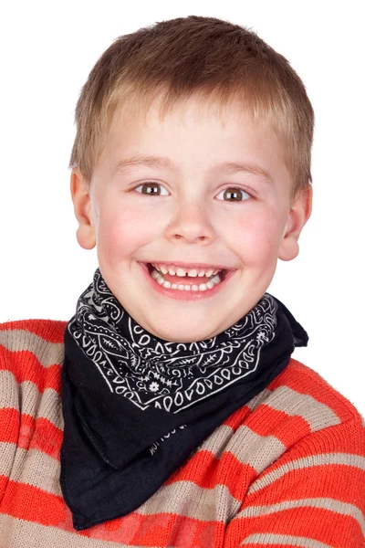 Adorable child with blond hair — Stock Photo, Image