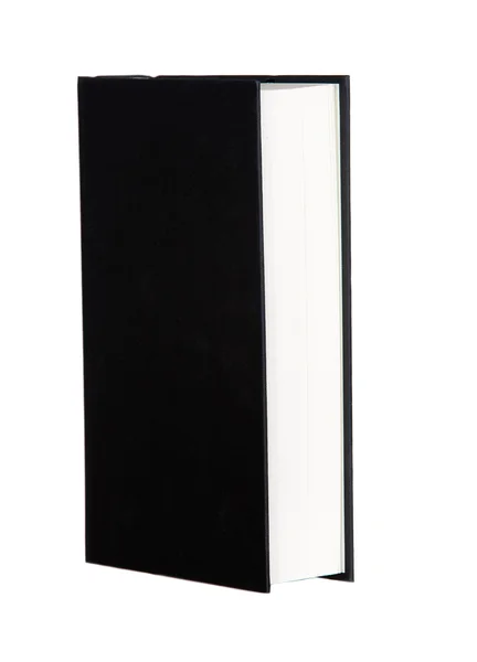 Book profile with black covers — Stock Photo, Image