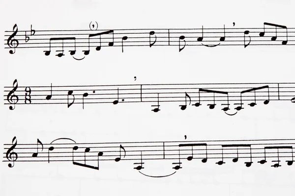 stock image Picture of musical notes