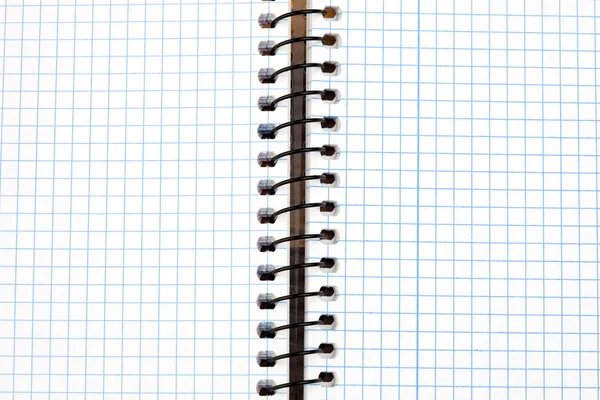 Imagen de un cuaderno en blanco — Foto de Stock