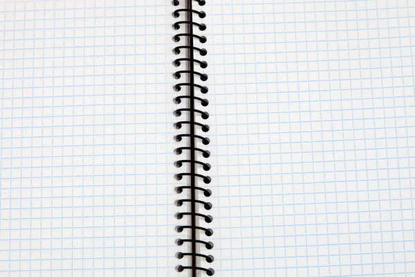 Image of a notebook in blank — Stock Photo, Image