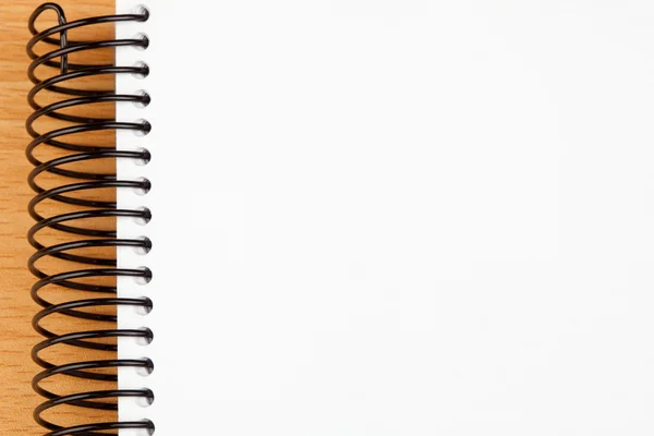 Kép-ból egy üres notebook — Stock Fotó