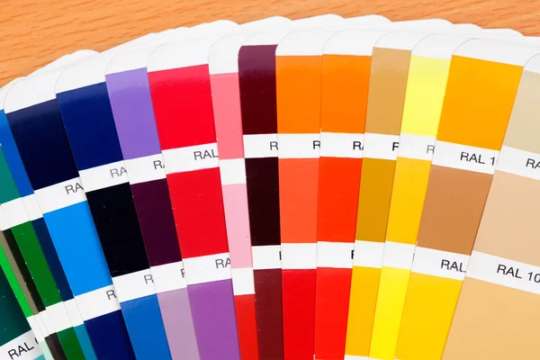 Δείγμα ένα ευρύ φάσμα των χρωμάτων — Φωτογραφία Αρχείου