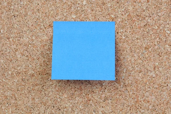 Pós-it azul — Fotografia de Stock