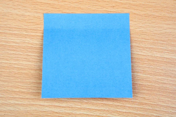 Blue post-it — Stock Photo, Image