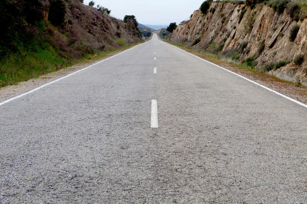 Vista de uma estrada — Fotografia de Stock