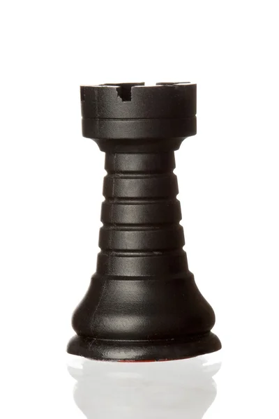 Stock image Black rook chess