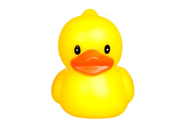 Yellow plastic duck — Stock Photo, Image