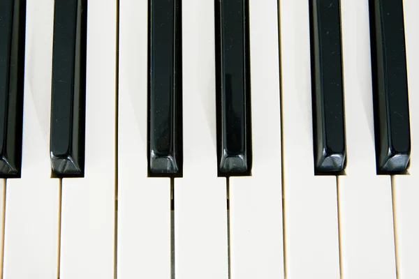 Klávesy klavíru — Stock fotografie