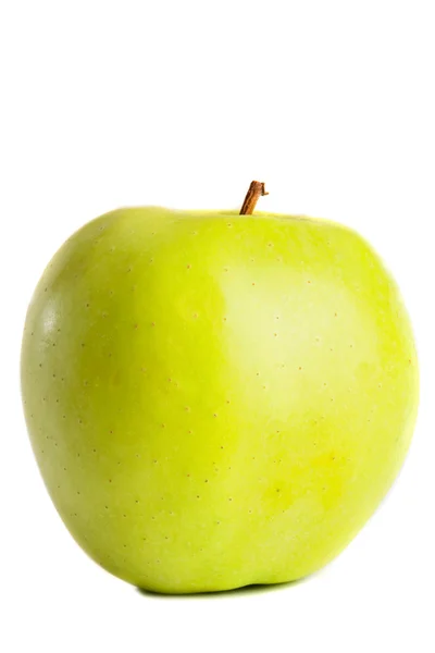 Verde manzana deliciosa con reflexión —  Fotos de Stock