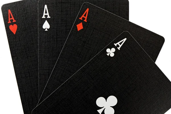 Poker 的 ace — 图库照片