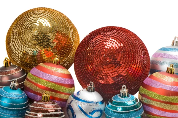 Different balls of christmas — Stock Photo, Image