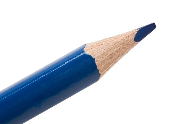 Один синий карандаш — стоковое фото