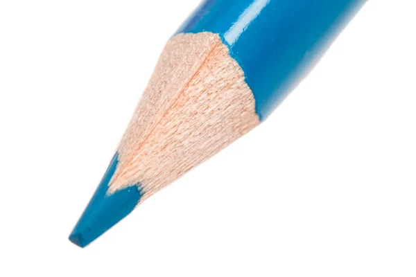 Egy kék ceruzával — Stock Fotó