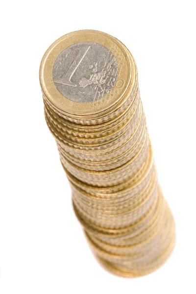 Magasság cölöp-ból valuta — Stock Fotó