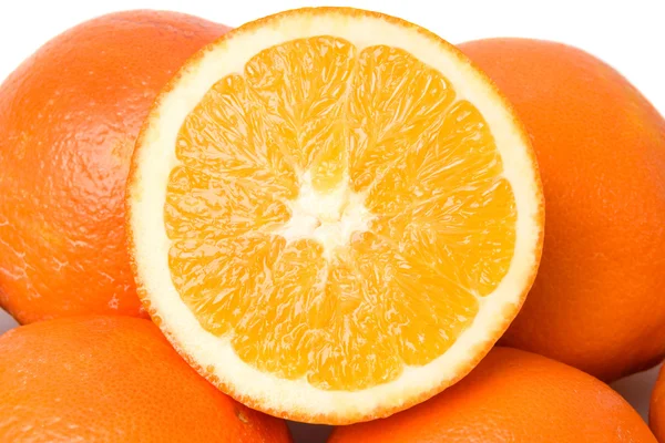 Många apelsiner — Stockfoto