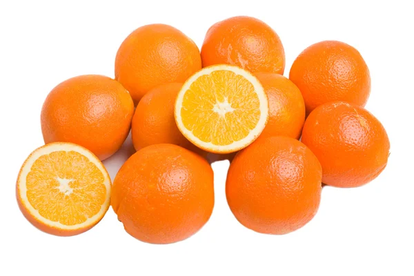 Vele sinaasappelen — Stockfoto