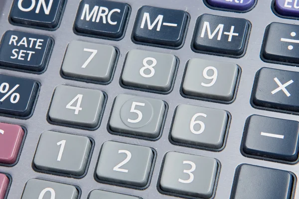 Macro da calculadora — Fotografia de Stock