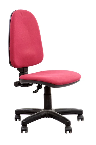 Червоний стілець офісу — стокове фото